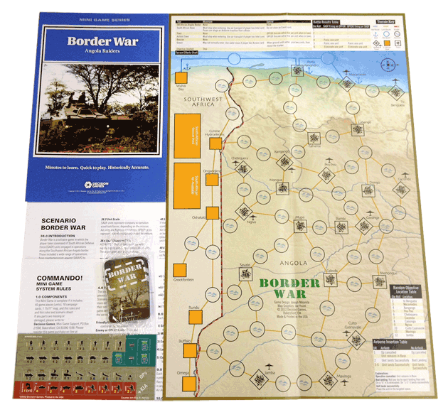 Dg: Border War, Angola Raiders, Board Game